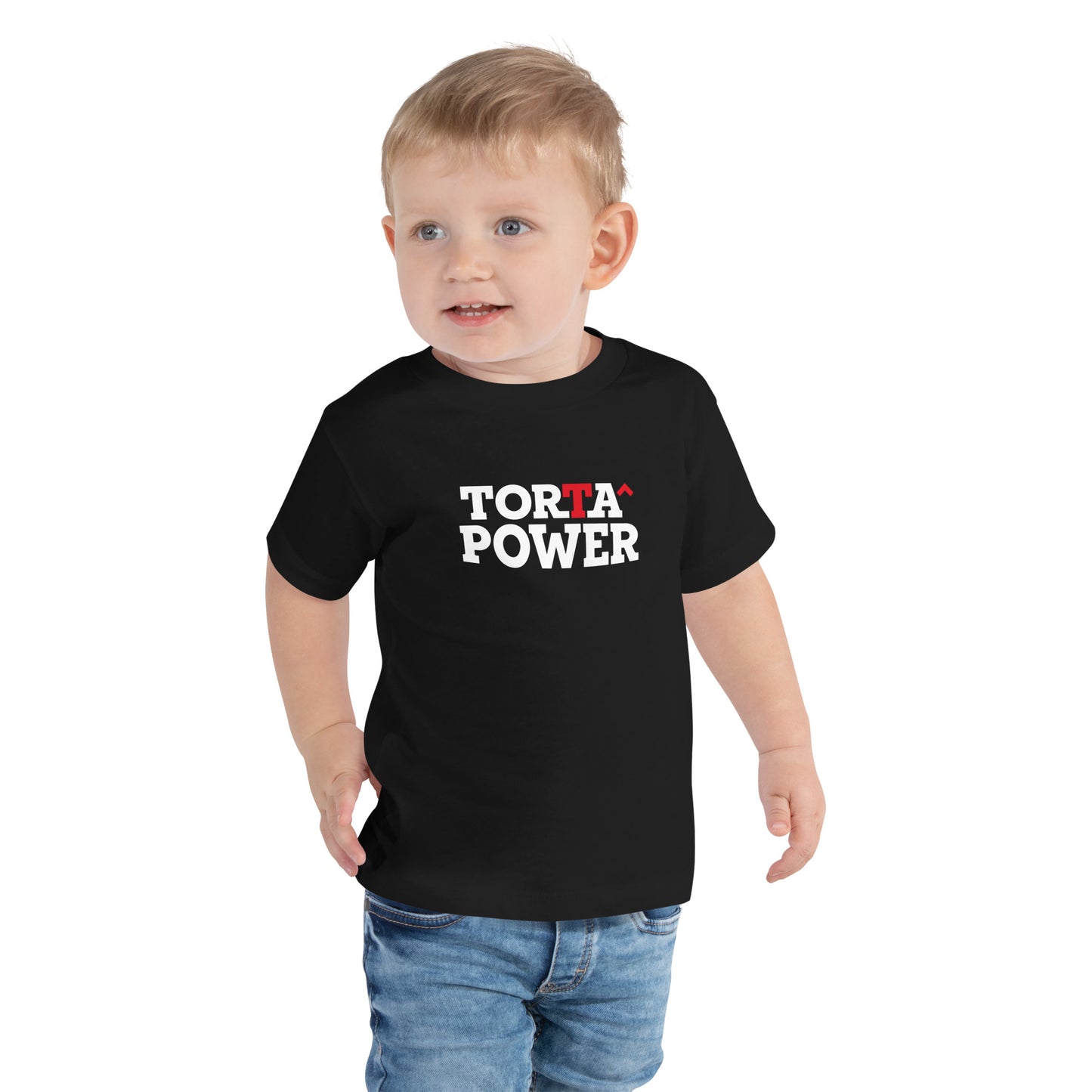 Toddler Torta Power Black T-shirt