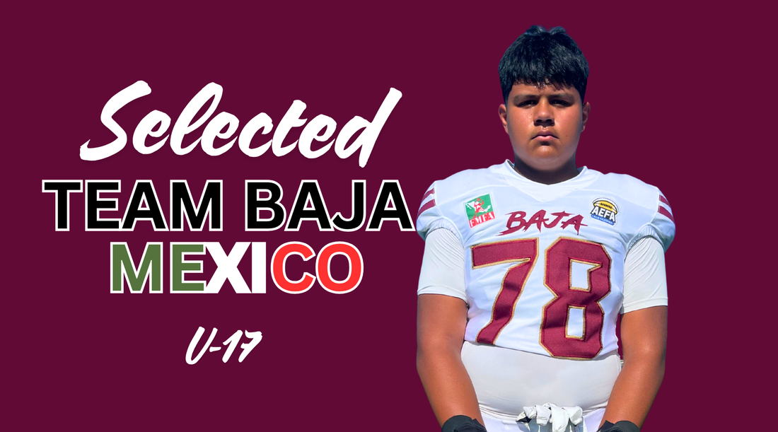 Mario Luna “Torta Power” Makes History as the Youngest Lineman on the Baja California U17 National Team