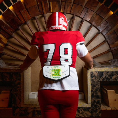 Torta Power Made of Masa Back Plate for Linemen
