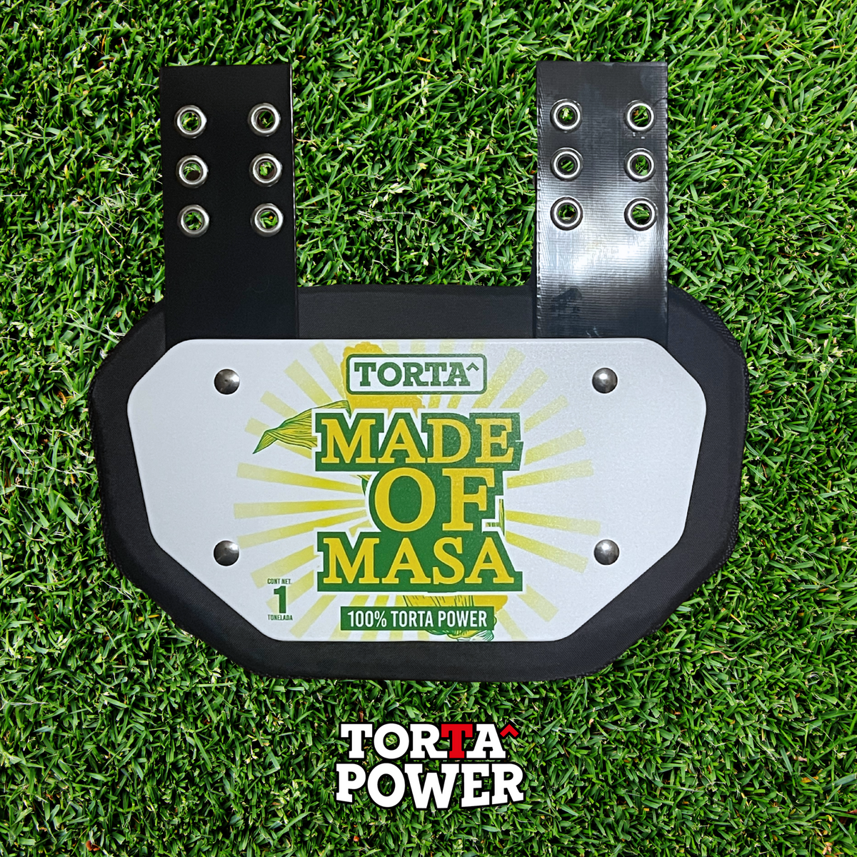 Torta Power Made of Masa Youth Back Plate